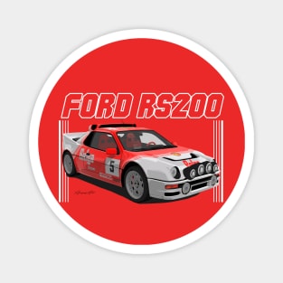 Ford RS200 Group B Magnet